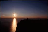 Midnight sun, Nordkapp.