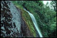 Roadside waterfall, Lofoten Islands.