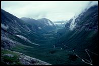 Isterdalen from the Trollstigen road.