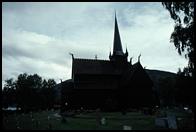 Lom stave church.