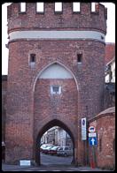 City gate, Torun.