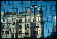 Old and new, Narodni, Prague.