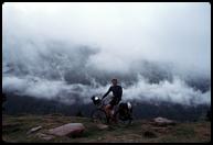 Above the clouds, near the top of Timmelsjoch.