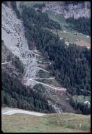 Zig-zagging down into the Valais from Col du Sanetsch.