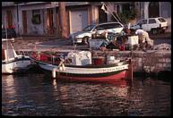 Boat at anchor, Viareggio.