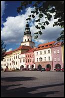 Kromeriz town square.